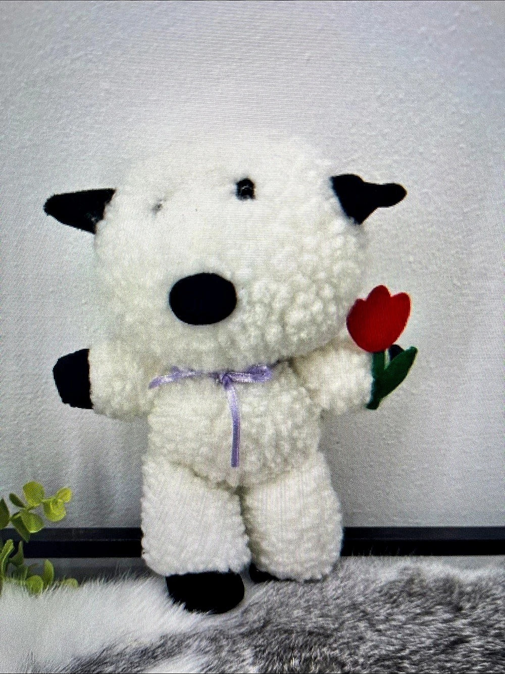 White Cow Stuffed Animal